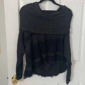 Central Park west off the shoulder sweater